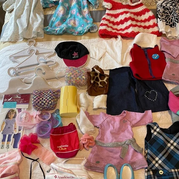 American Girl Toys Huge American Girl Doll More Clothes